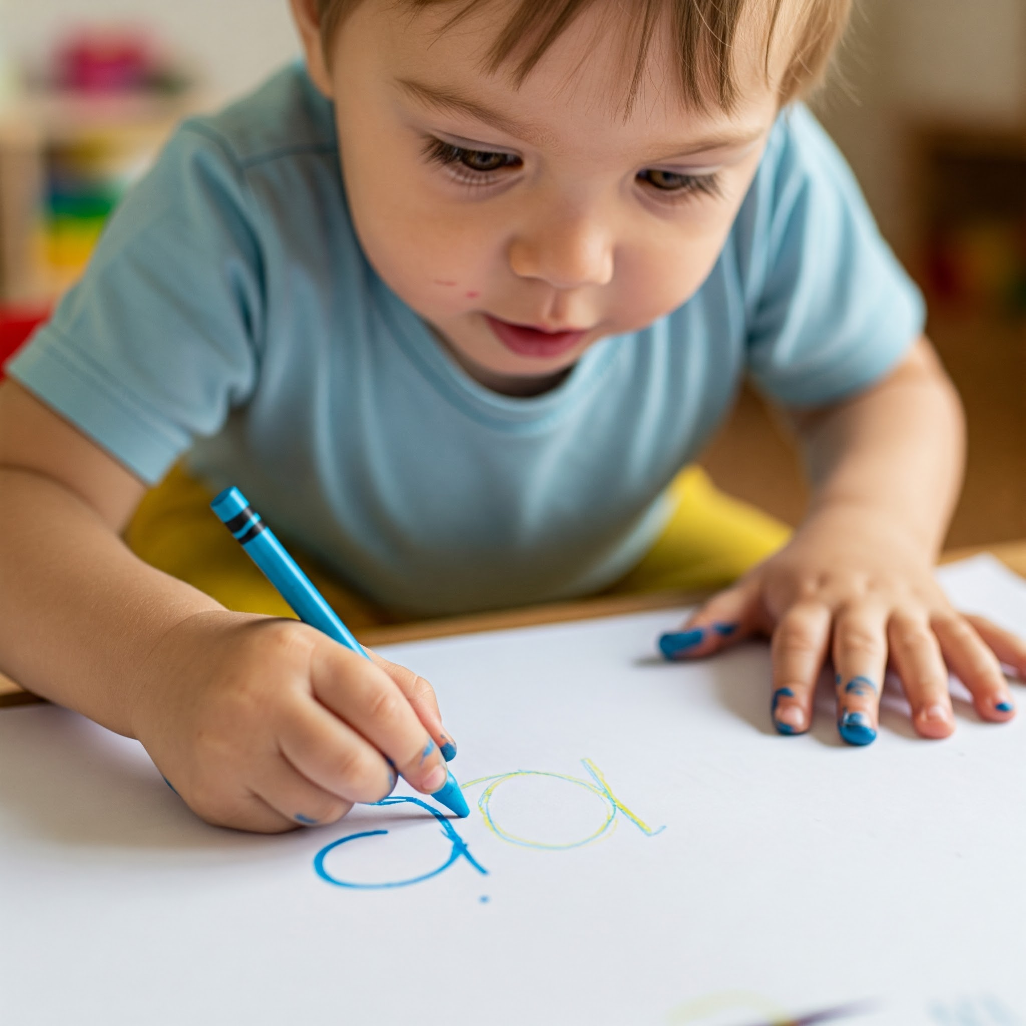 kid-tracing-lowercase-a-by-himself